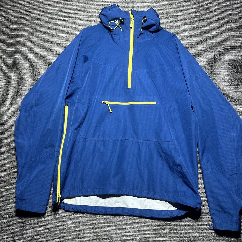 Stoic Jacket Men's L Blue 1/2 Zip Pocket